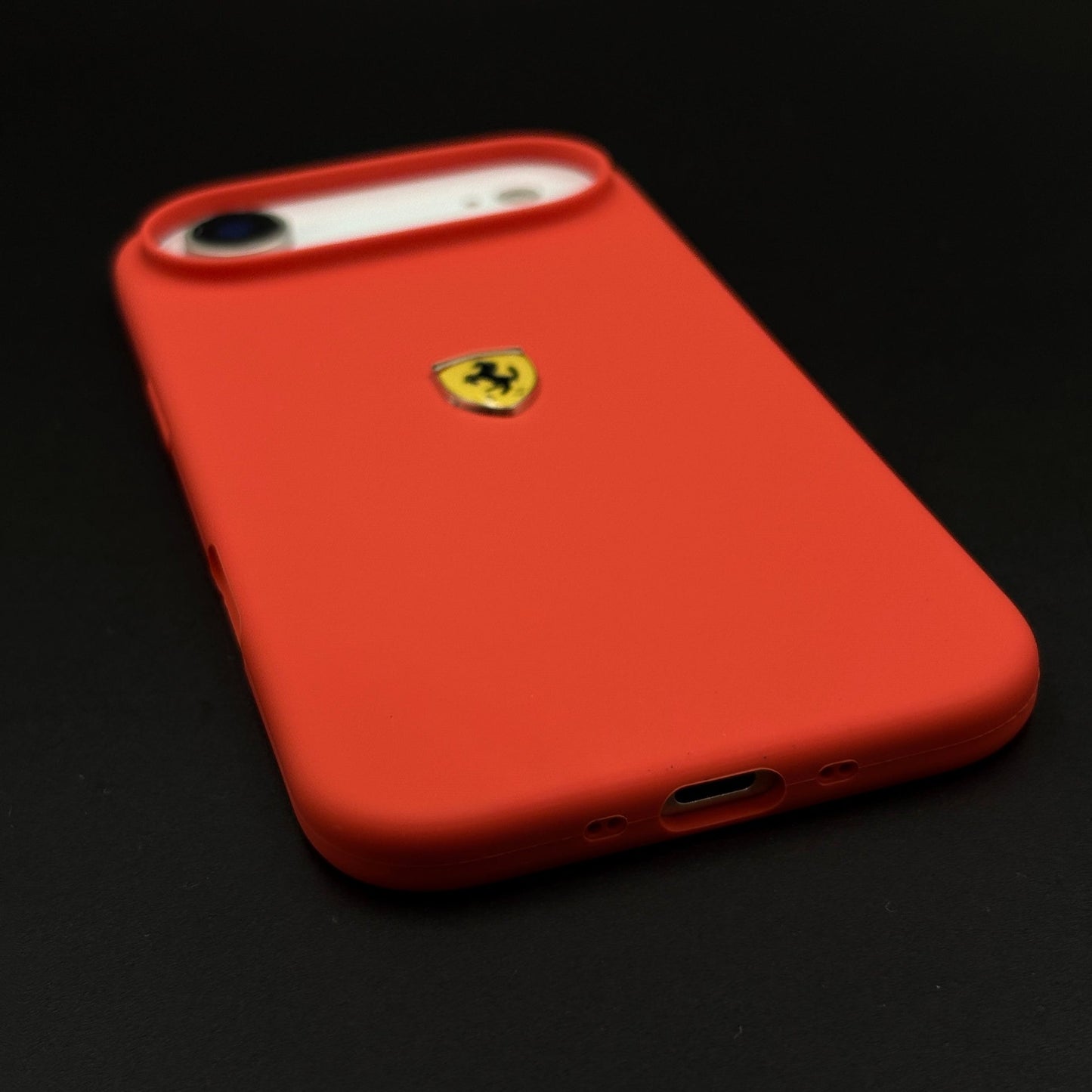 FR Edition Smooth Silk Feel Silicone Phone Case Cover for iPhone 17 Air | Sporty Luxury Finish
