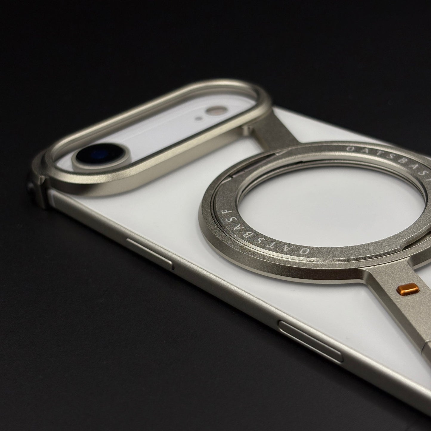 Z Bracket 360 Rotating MagSafe Phone Case Cover for iPhone 17 Air | Metal Frameless Edition