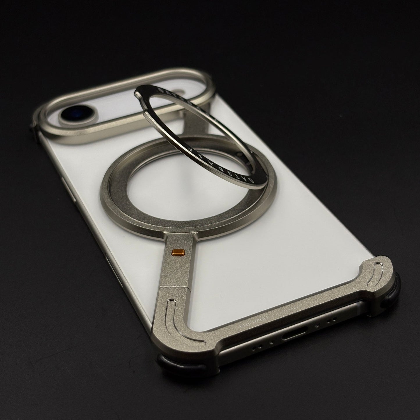 Z Bracket 360 Rotating MagSafe Phone Case Cover for iPhone 17 Air | Metal Frameless Edition