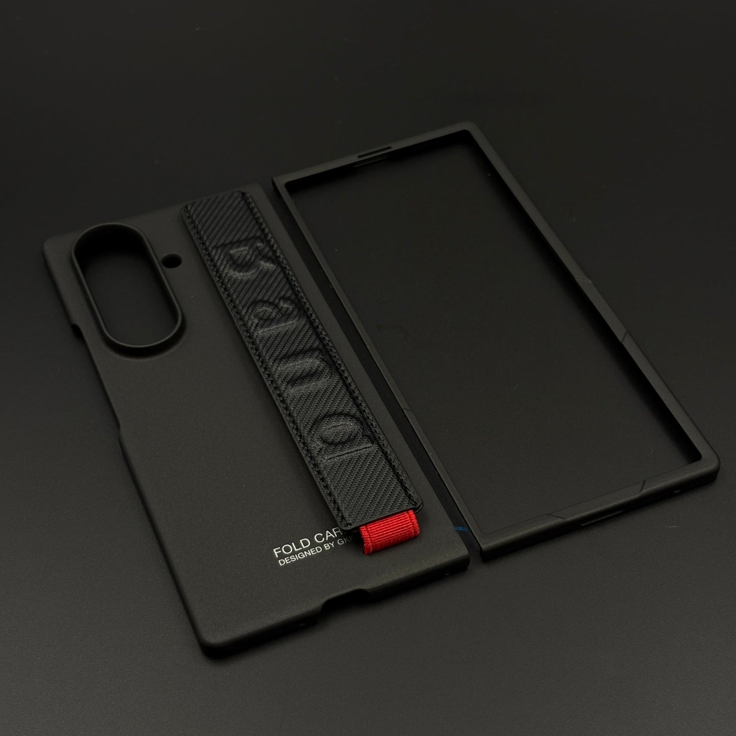 Ultra Thin Wristband Phone Case Cover for Samsung Galaxy Z Fold 7  | Minimalist Grip Edition