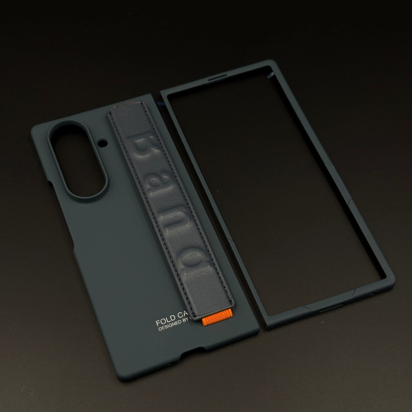 Ultra Thin Wristband Phone Case Cover for Samsung Galaxy Z Fold 7  | Minimalist Grip Edition