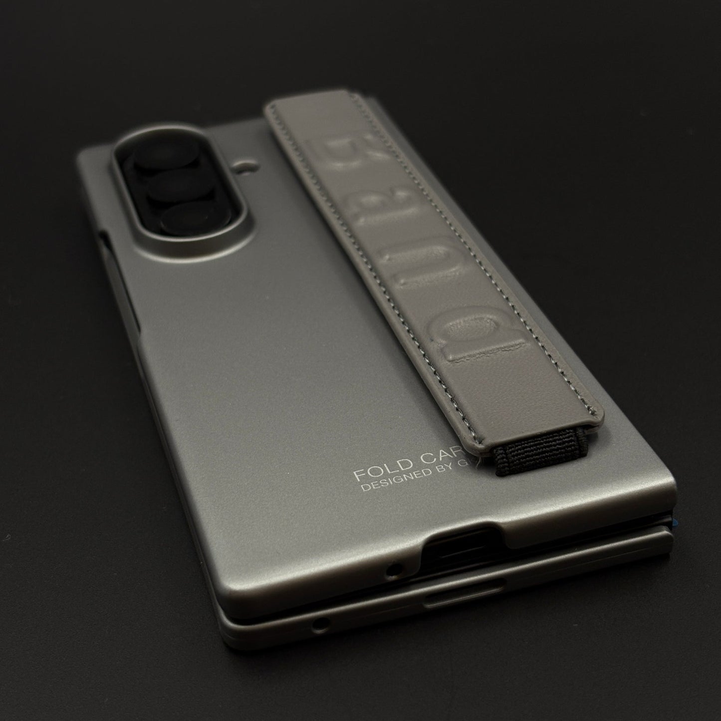 Ultra Thin Wristband Phone Case Cover for Samsung Galaxy Z Fold 7  | Minimalist Grip Edition
