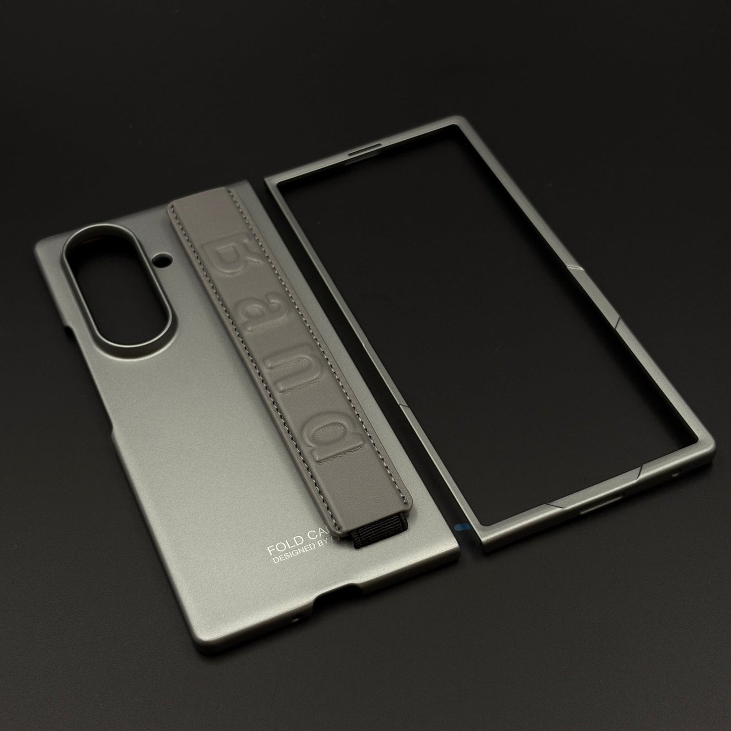 Ultra Thin Wristband Phone Case Cover for Samsung Galaxy Z Fold 7  | Minimalist Grip Edition