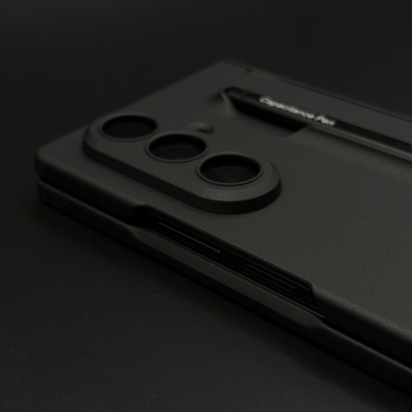 Ultra Thin Phone Case Cover with Pen & Front Screen Protector for Samsung Galaxy Z Fold 8 Ultra