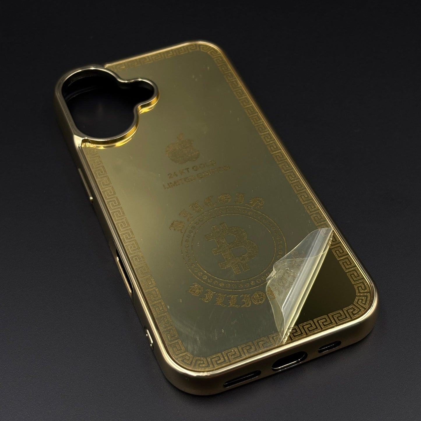 Handcrafted 24K Gold Plated Case for iPhone 17 | Luxury Limited Edition Cover