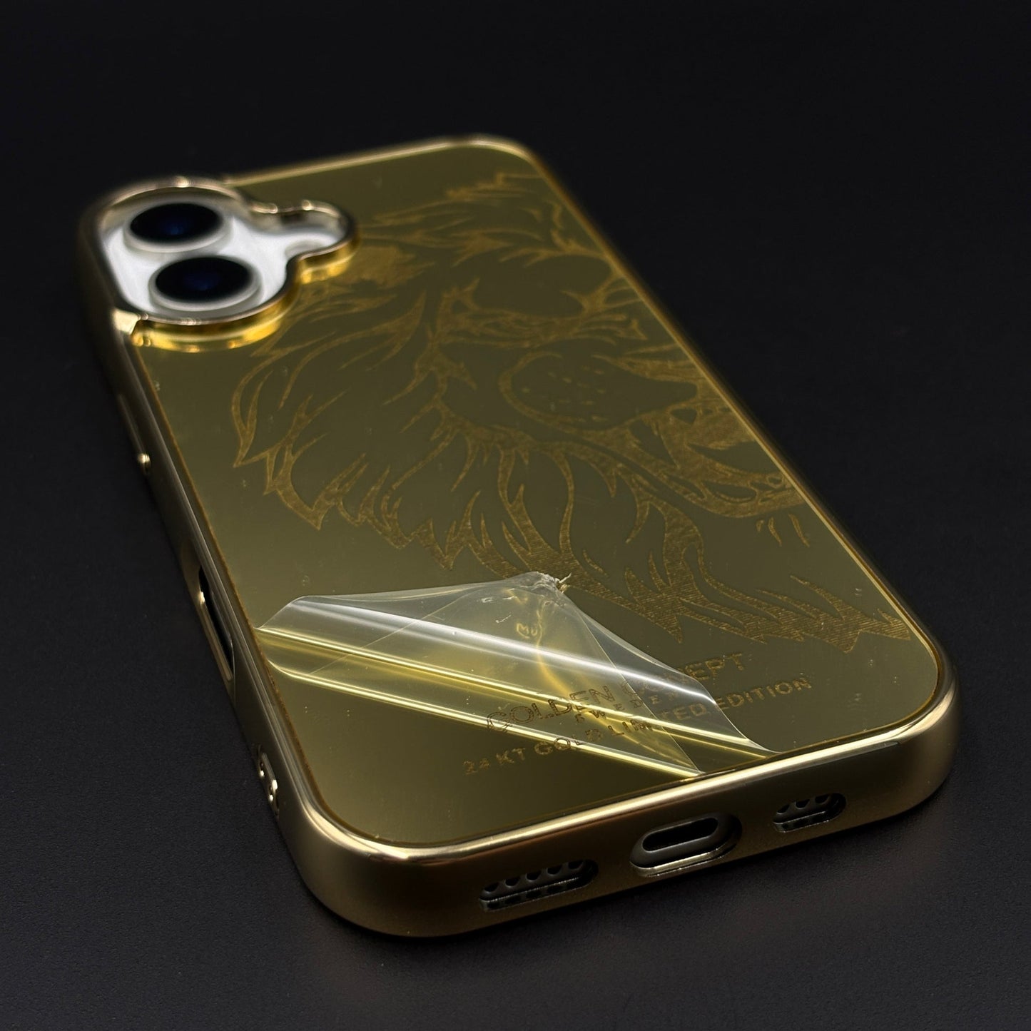Handcrafted 24K Gold Plated Case for iPhone 17 | Luxury Limited Edition Cover