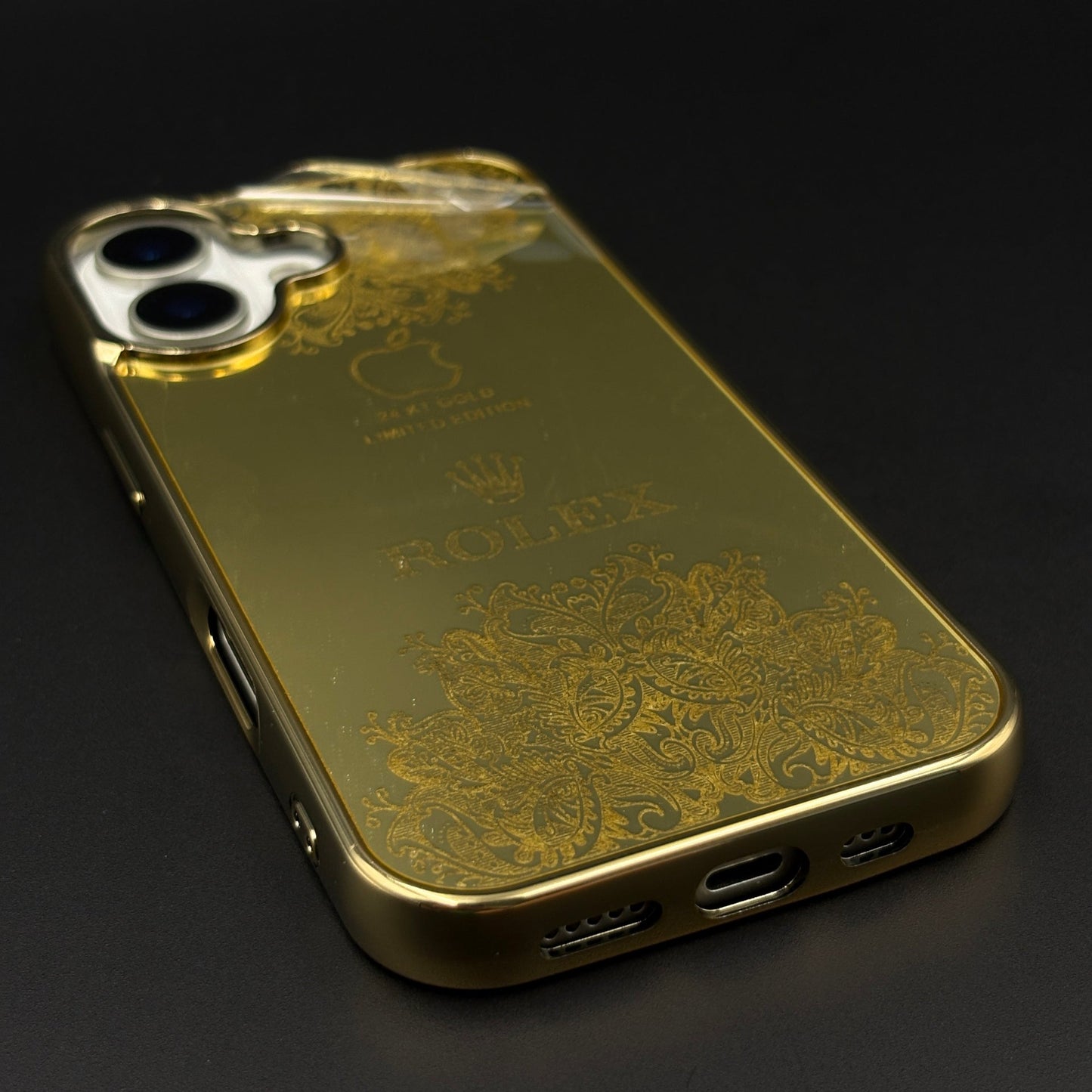 Handcrafted 24K Gold Plated Case for iPhone 17 | Luxury Limited Edition Cover