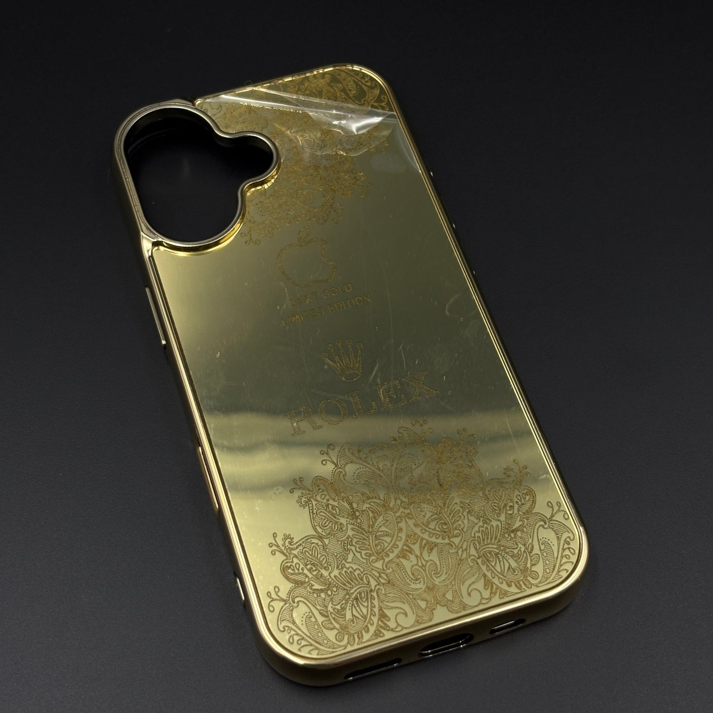 Handcrafted 24K Gold Plated Case for iPhone 17 | Luxury Limited Edition Cover