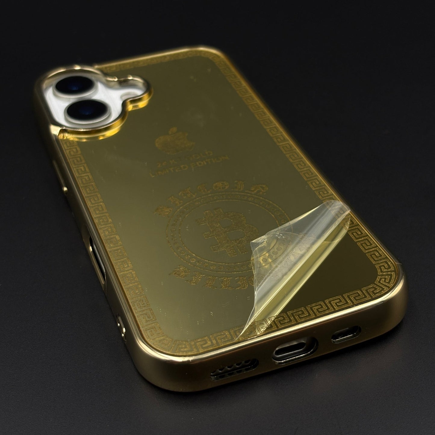 Handcrafted 24K Gold Plated Case for iPhone 17 | Luxury Limited Edition Cover