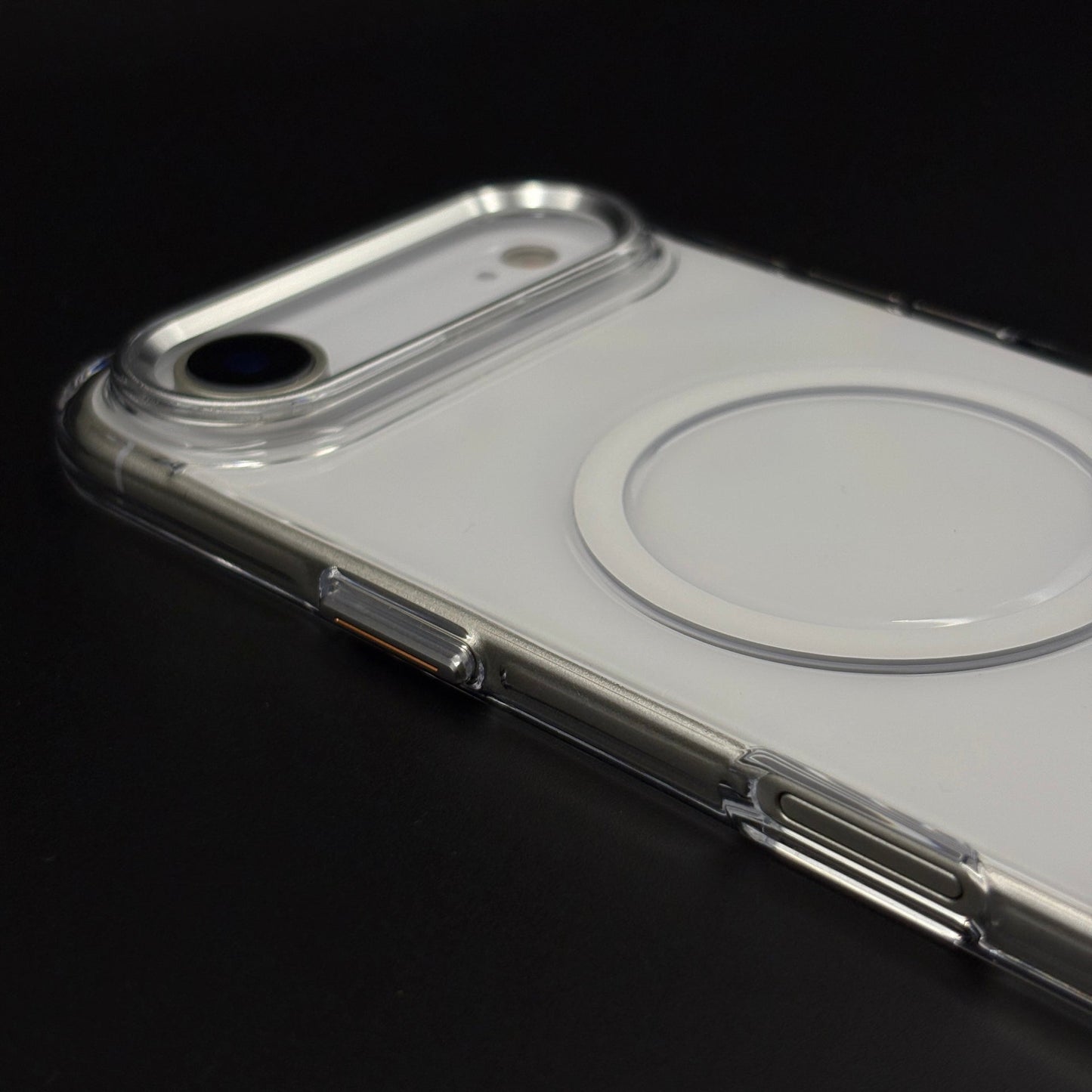 Non Yellowing Clear MagSafe Phone Case Cover Metal Camera Bump for iPhone 17 Air | Scratch-Resistant Hybrid