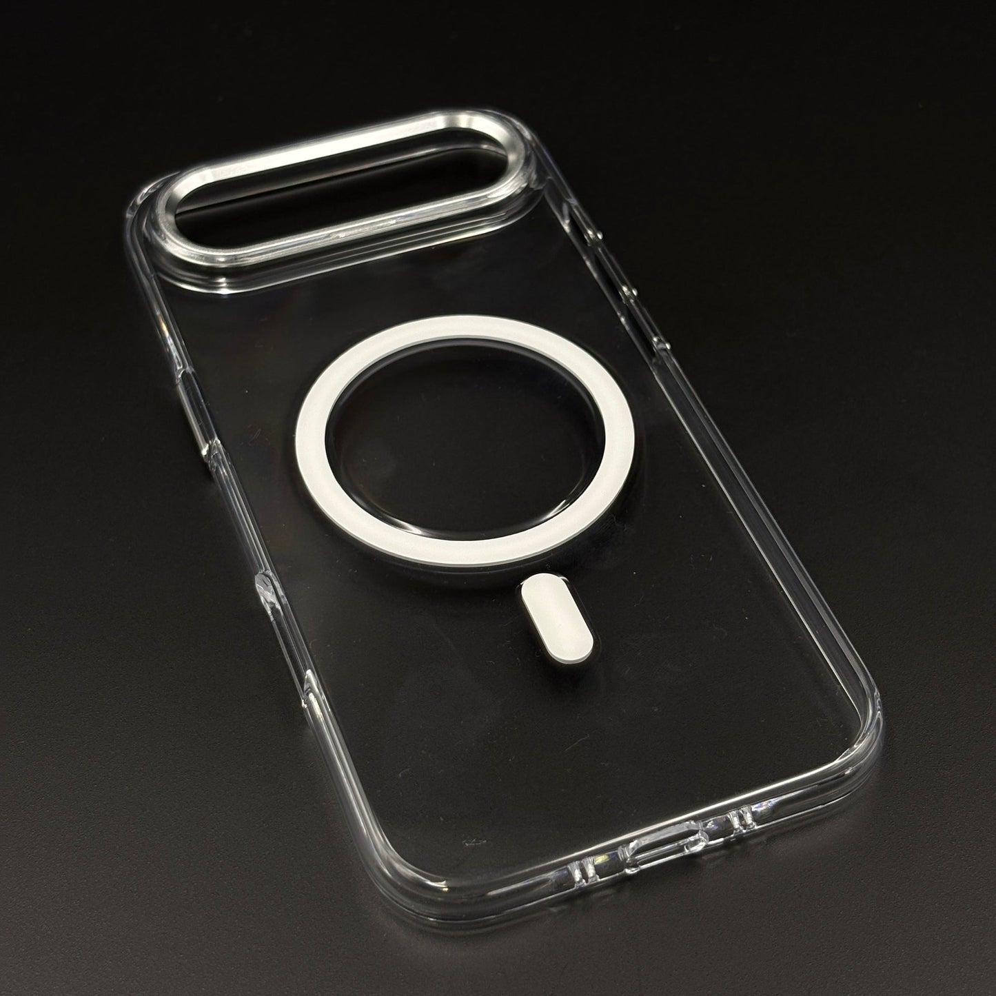 Non Yellowing Clear MagSafe Phone Case Cover Metal Camera Bump for iPhone 17 Air | Scratch-Resistant Hybrid