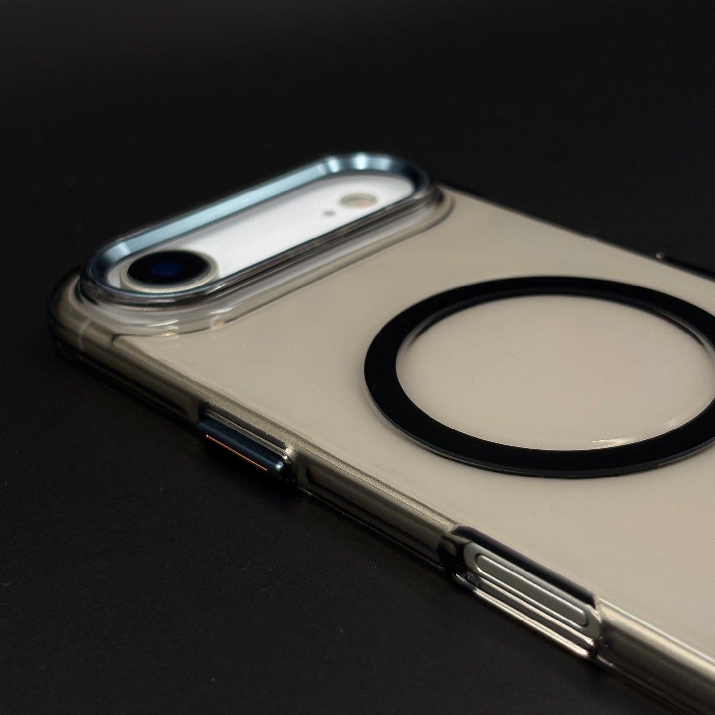Non Yellowing Clear MagSafe Phone Case Cover Metal Camera Bump for iPhone 17 Air | Scratch-Resistant Hybrid