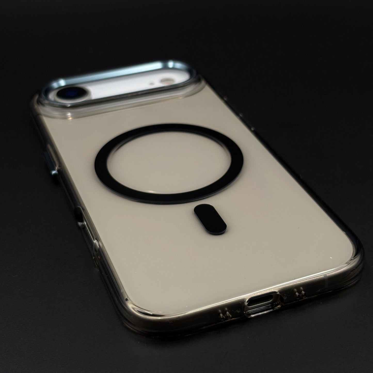 Non Yellowing Clear MagSafe Phone Case Cover Metal Camera Bump for iPhone 17 Air | Scratch-Resistant Hybrid