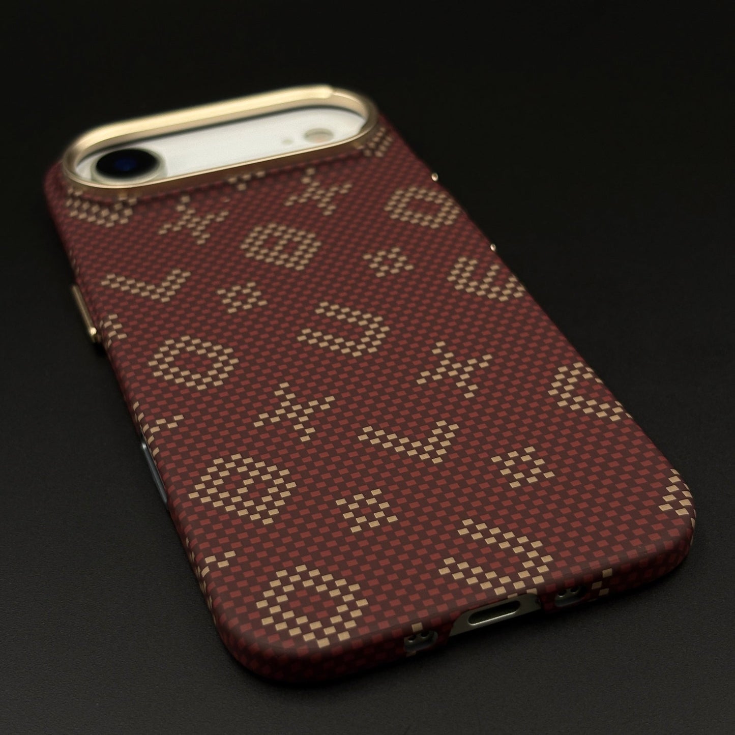 Glow in the Dark Aramid Fiber Phone Case Cover for iPhone 17 Air | Hidden Magsafe | Luminous Design