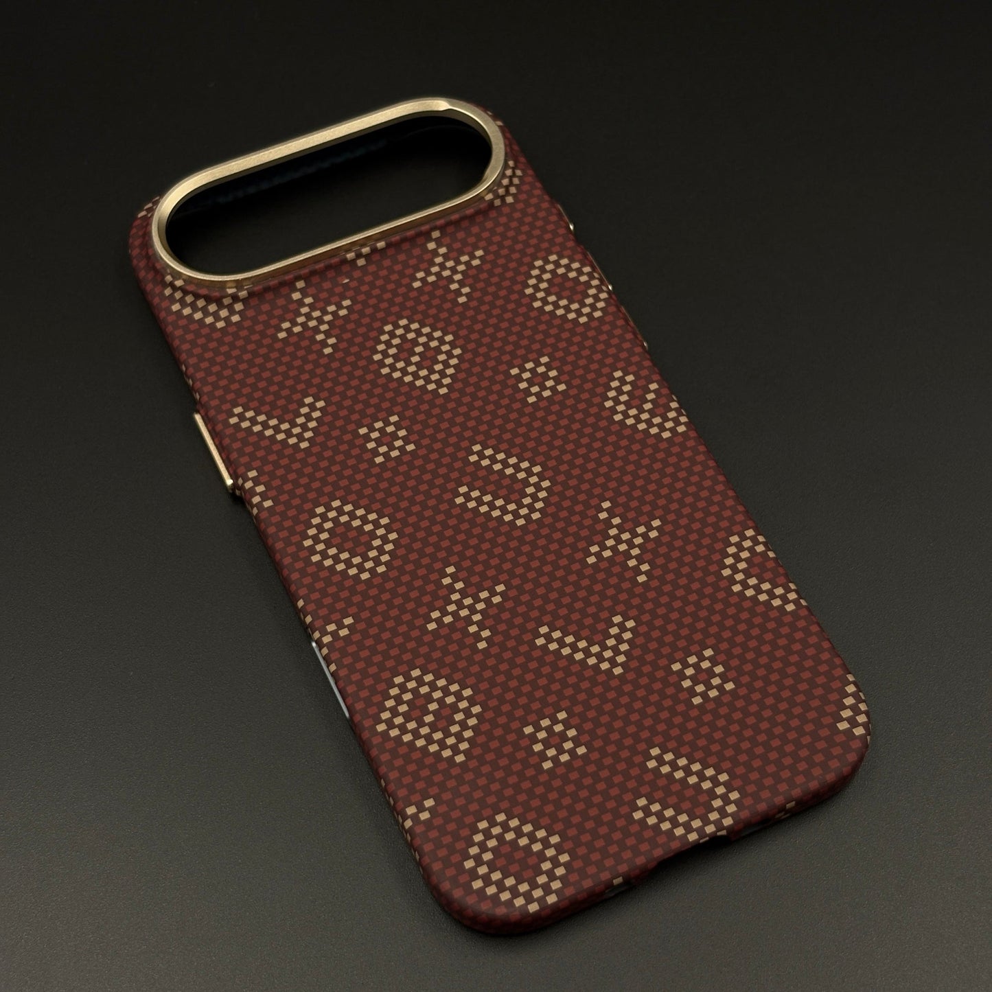 Glow in the Dark Aramid Fiber Phone Case Cover for iPhone 17 Air | Hidden Magsafe | Luminous Design