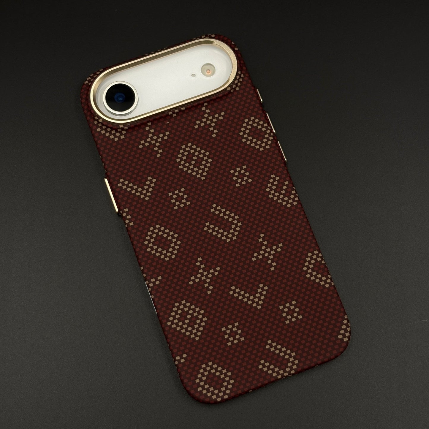 Glow in the Dark Aramid Fiber Phone Case Cover for iPhone 17 Air | Hidden Magsafe | Luminous Design