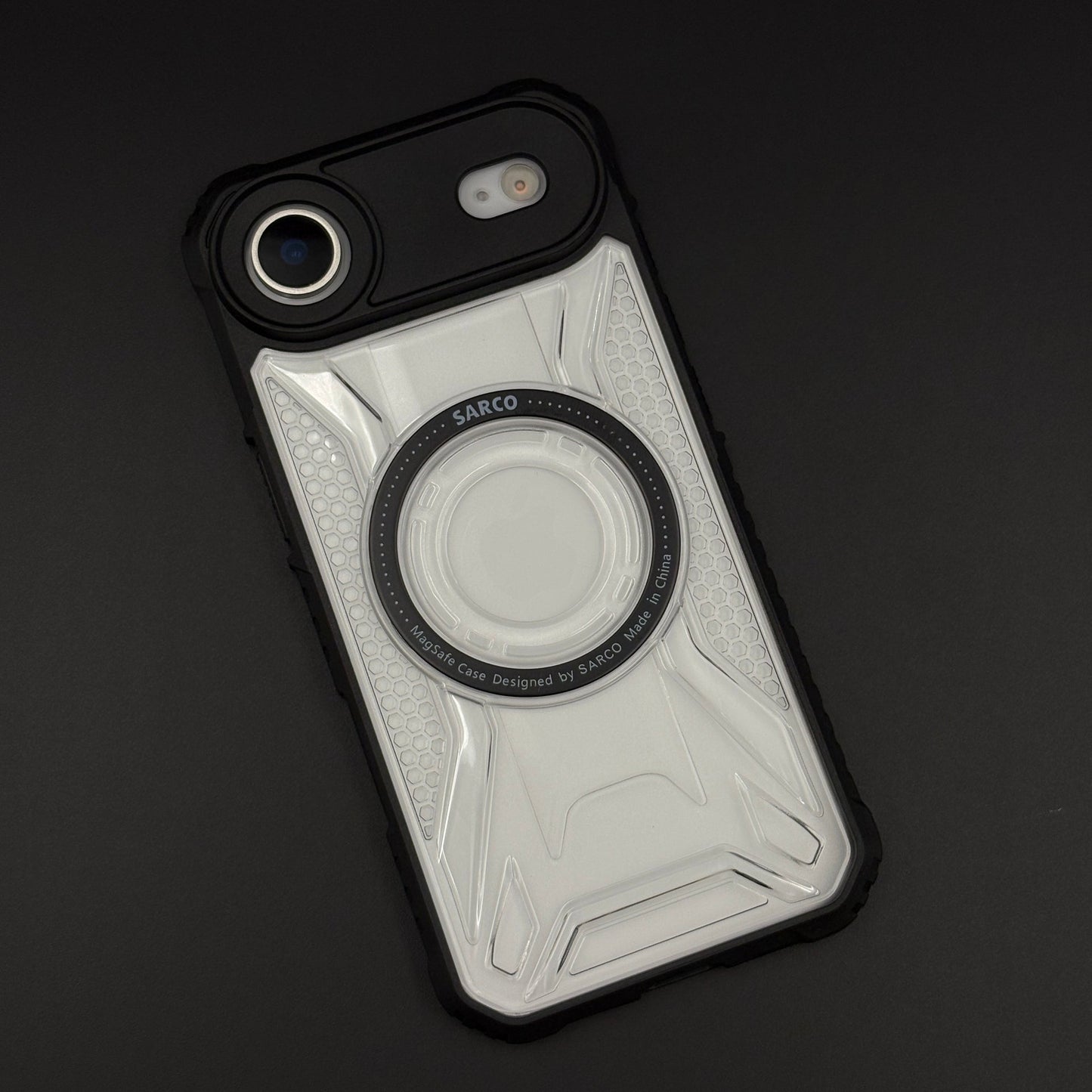 Military Protective Reinforced Armor Grade MagSafe Phone Case Cover for iPhone 17 Air | Impact-Proof Clear Shield