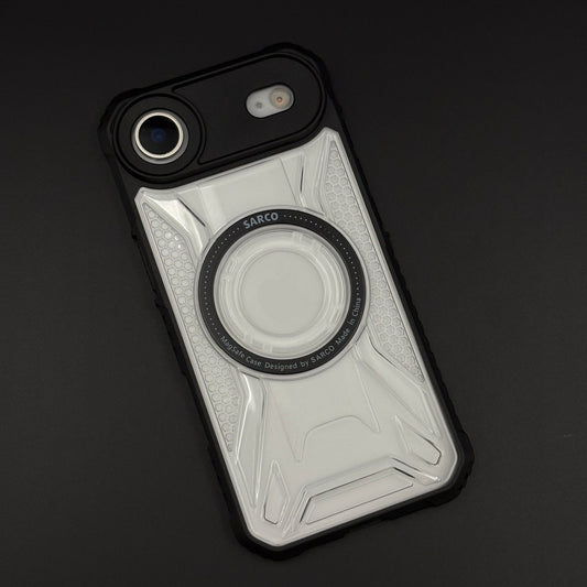 Military Protective Reinforced Armor Grade MagSafe Phone Case Cover for iPhone 17 Air | Impact-Proof Clear Shield