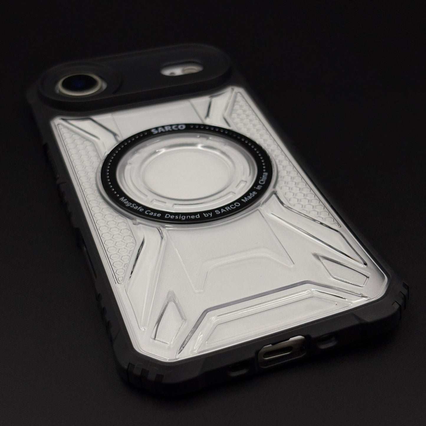 Military Protective Reinforced Armor Grade MagSafe Phone Case Cover for iPhone 17 Air | Impact-Proof Clear Shield