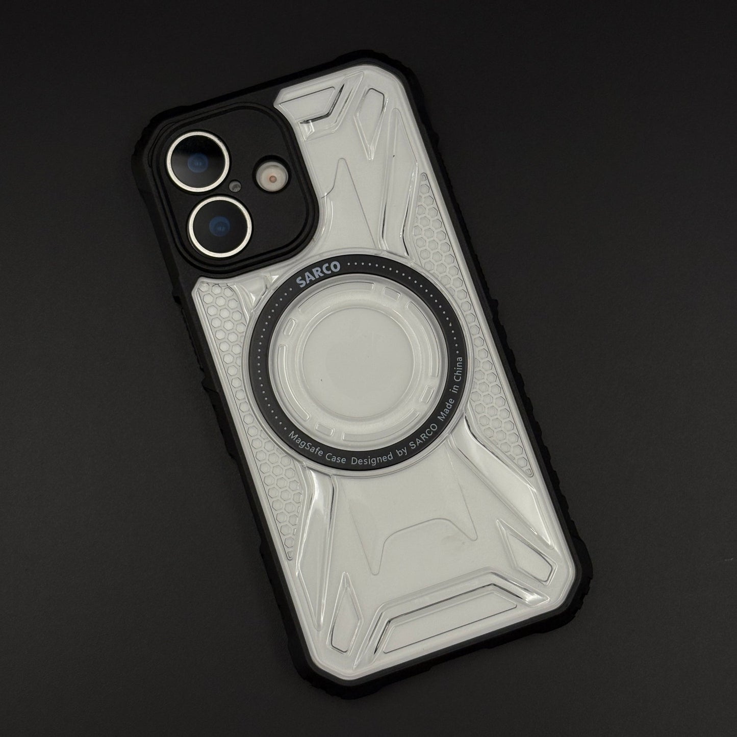 Military Protective Reinforced Armor Grade MagSafe Phone Case Cover for iPhone 17 | Impact-Proof Clear Shield