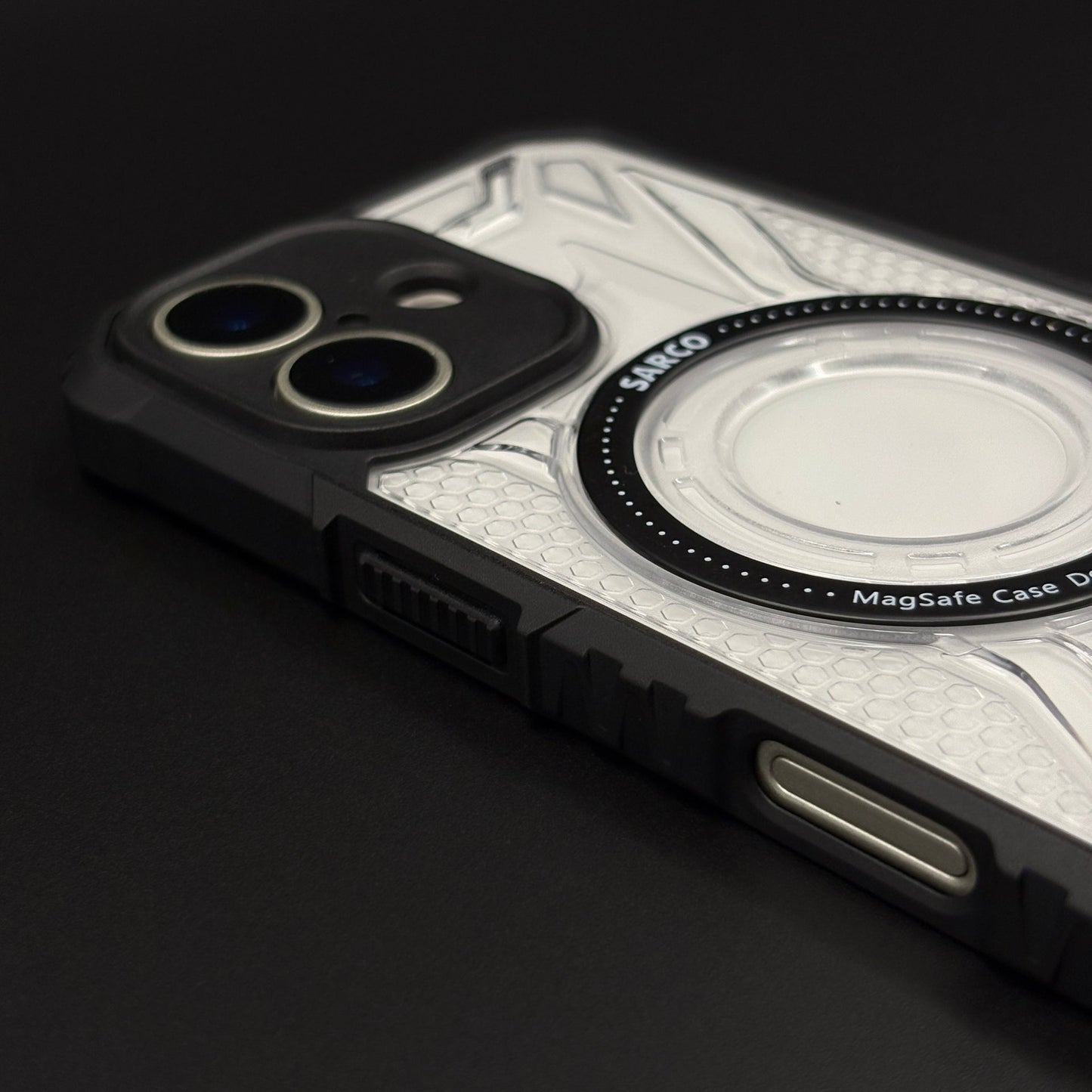 Military Protective Reinforced Armor Grade MagSafe Phone Case Cover for iPhone 17 | Impact-Proof Clear Shield