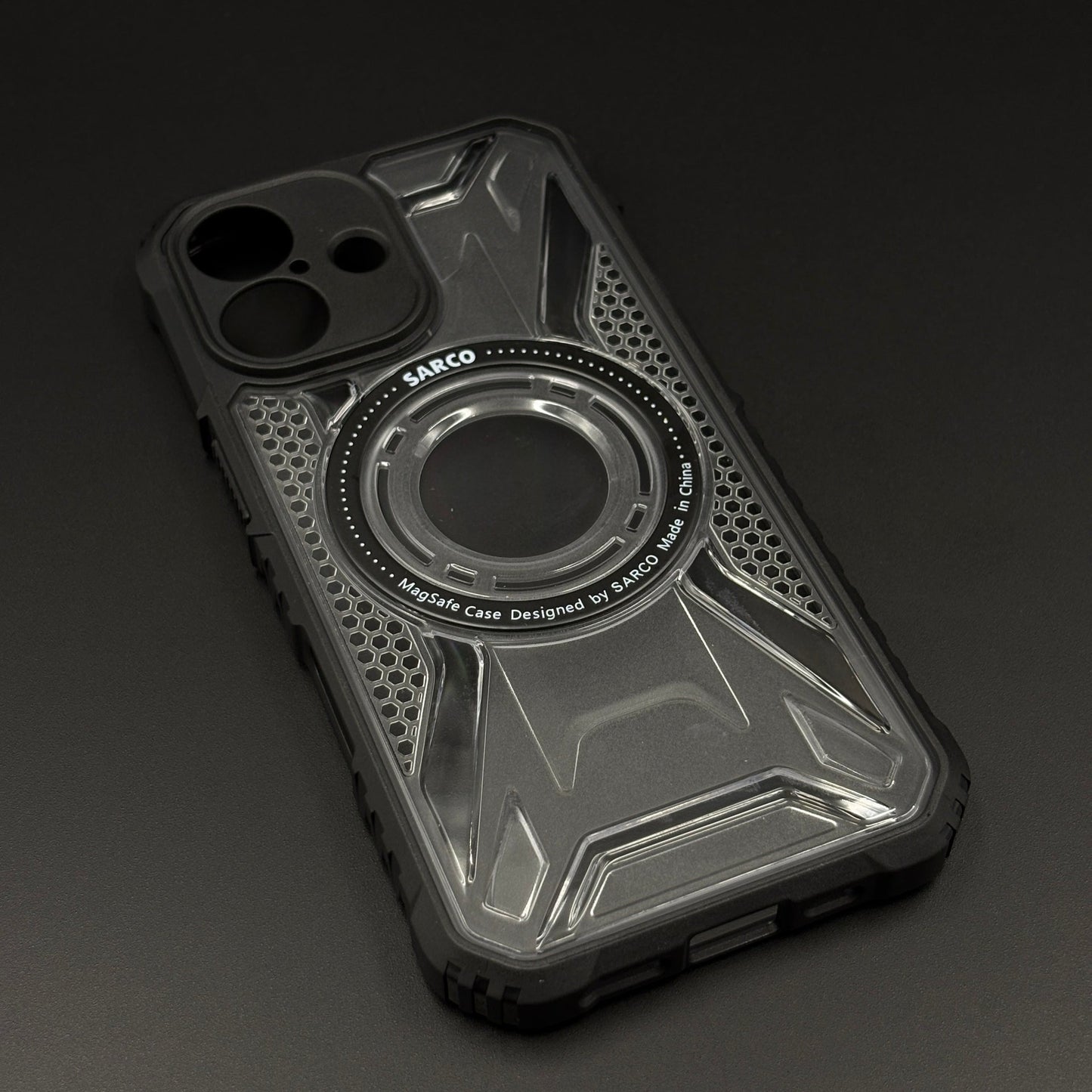 Military Protective Reinforced Armor Grade MagSafe Phone Case Cover for iPhone 17 | Impact-Proof Clear Shield