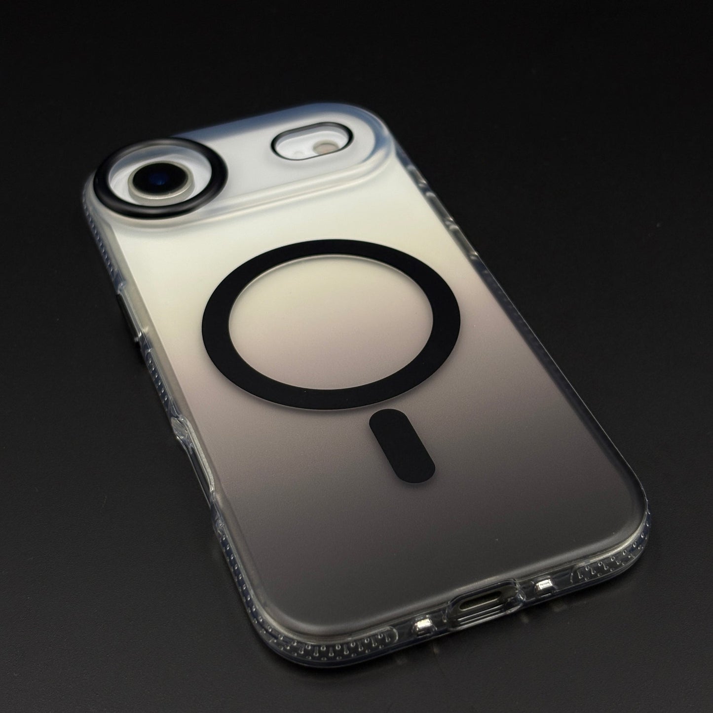 Dual Tone Matte MagSafe Phone Case for iPhone 17 Air | Anti-Yellowing | Sleek Luxury Cover