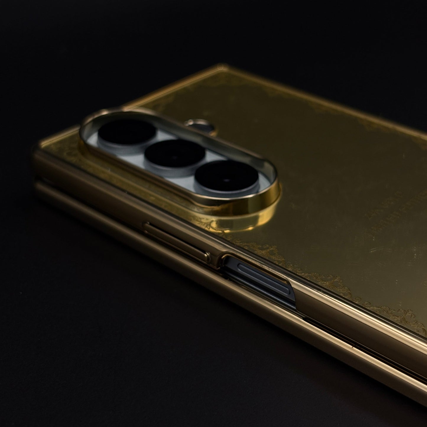 Handcrafted 24K Gold Plated Luxury Fashion Brand Case for Samsung Galaxy Z Fold 6 | Luxury Limited Edition Cover