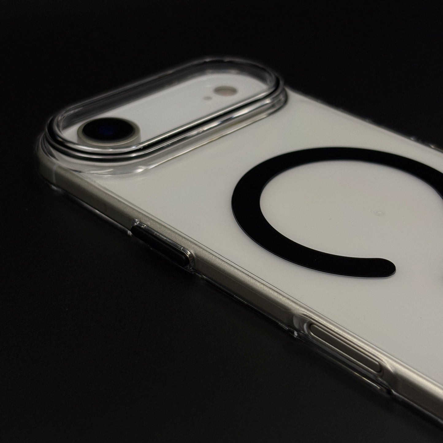 MagSafe Clear Phone Case Cover with Finger Strap Holder for iPhone 17 Air
