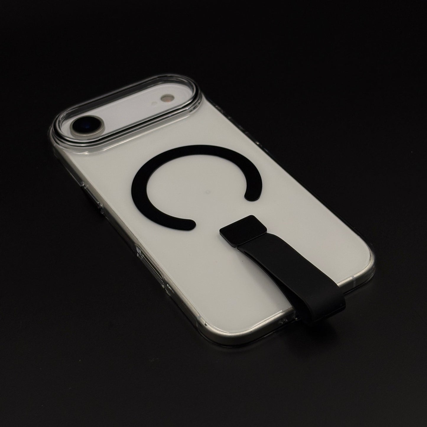 MagSafe Clear Phone Case Cover with Finger Strap Holder for iPhone 17 Air