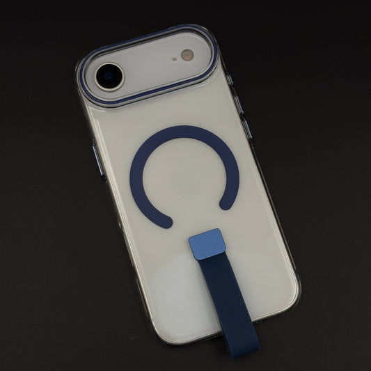 MagSafe Clear Phone Case Cover with Finger Strap Holder for iPhone 17 Air