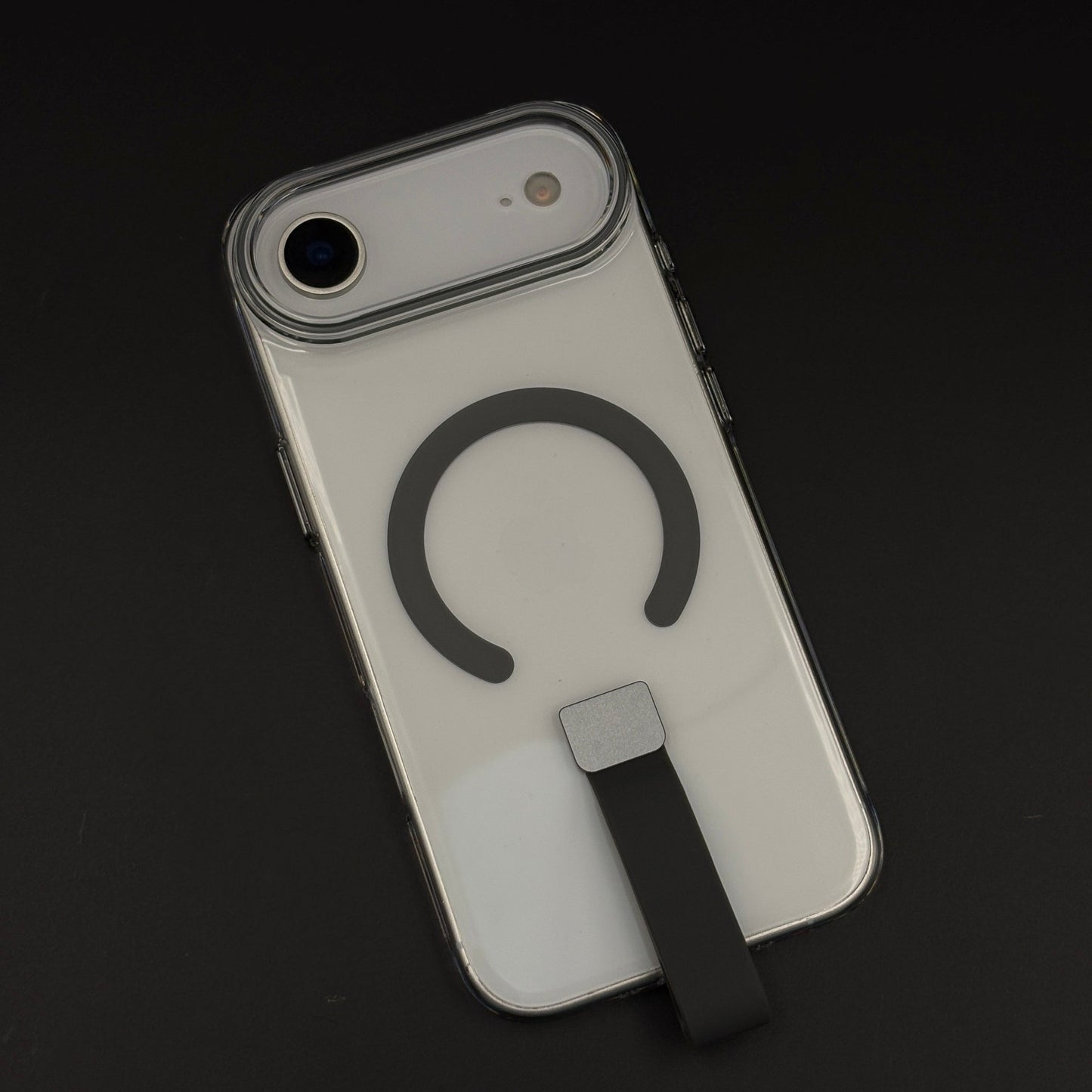 MagSafe Clear Phone Case Cover with Finger Strap Holder for iPhone 17 Air