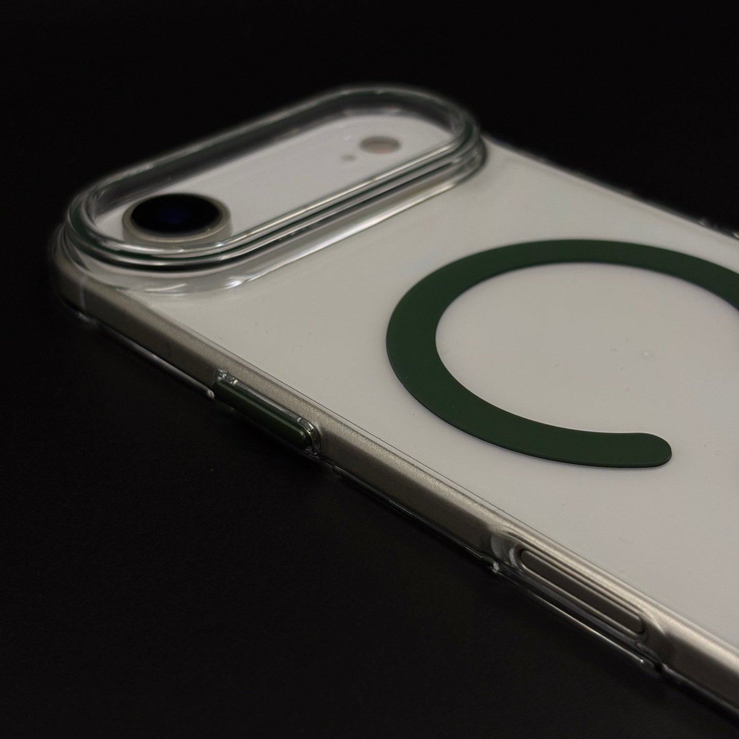 MagSafe Clear Phone Case Cover with Finger Strap Holder for iPhone 17 Air
