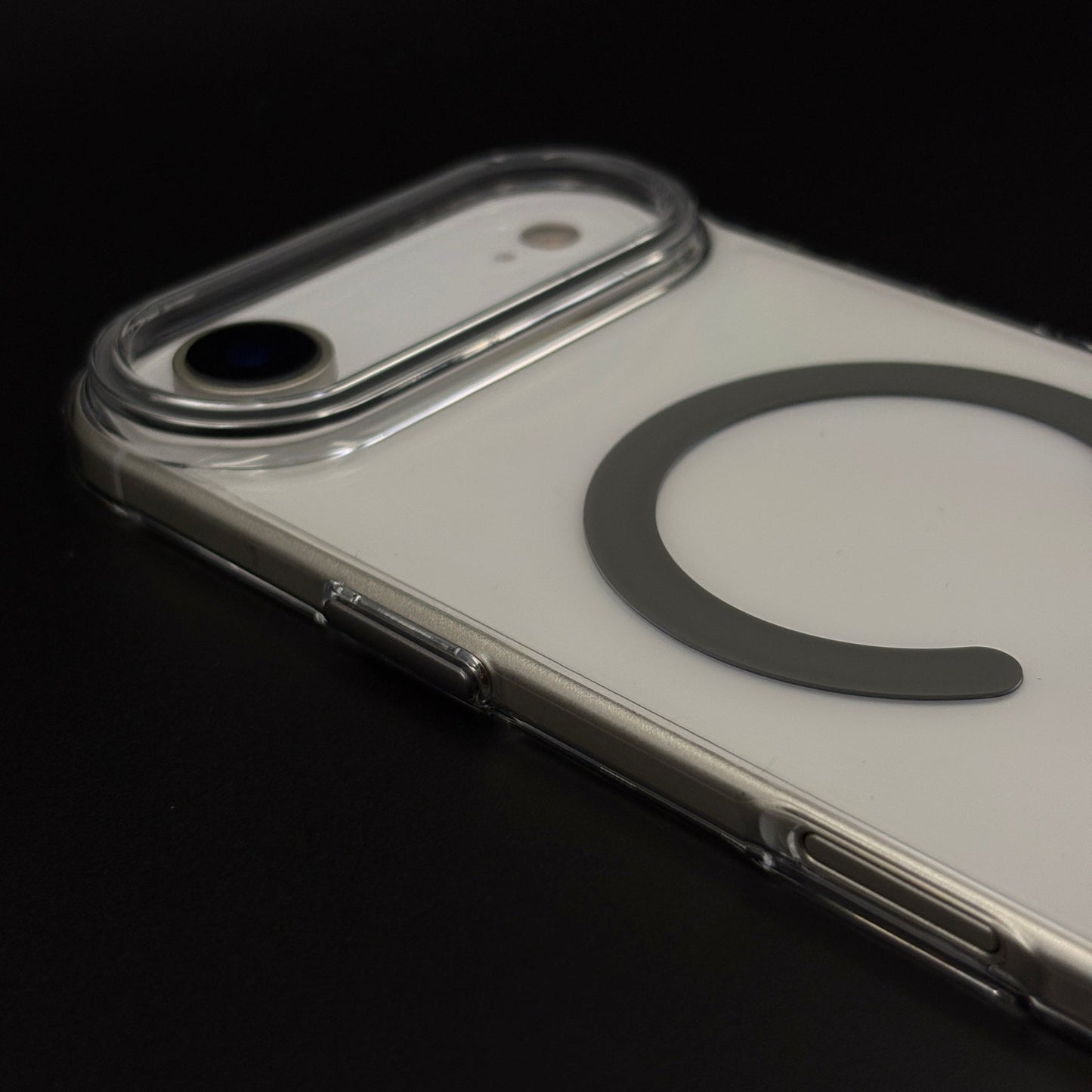MagSafe Clear Phone Case Cover with Finger Strap Holder for iPhone 17 Air