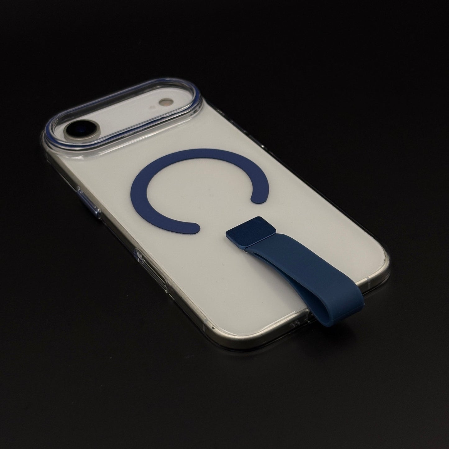 MagSafe Clear Phone Case Cover with Finger Strap Holder for iPhone 17 Air