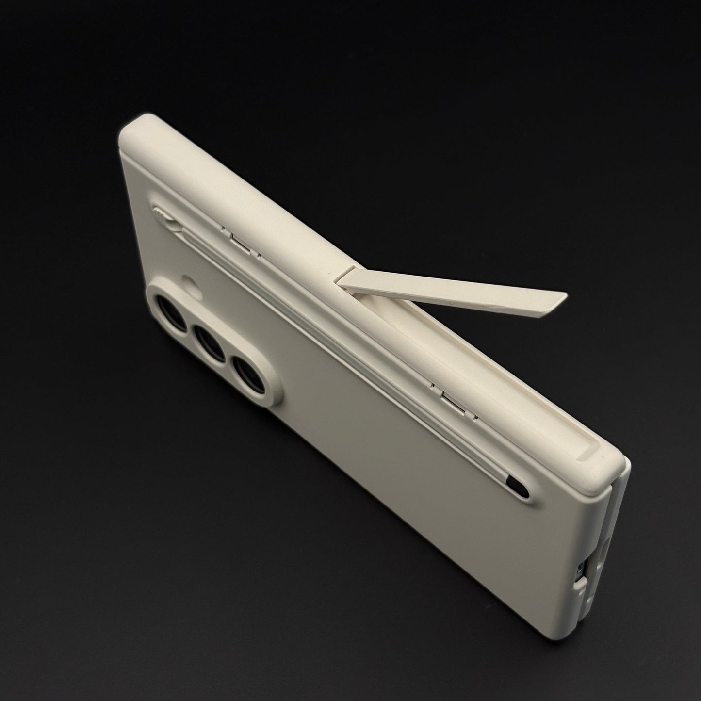 Ultra Slim Pen Case for Samsung Galaxy Z Fold 7 | Soft Matte Finish | Hinge Protection Stand