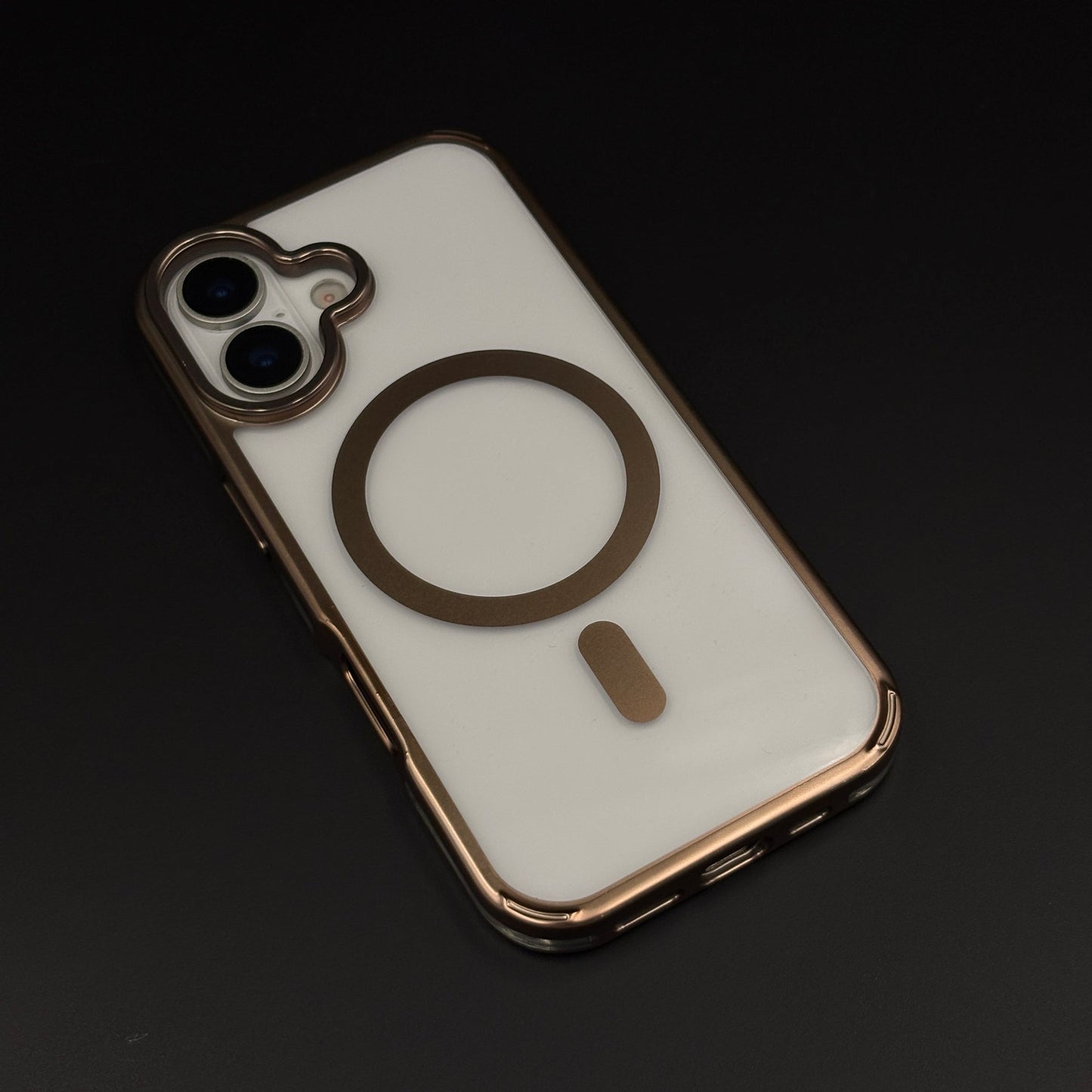 Anti-Yellow Clear MagSafe Phone Case Cover with Camera Bump for iPhone 17