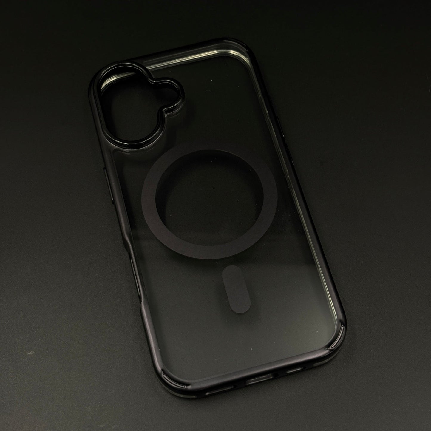Anti-Yellow Clear MagSafe Phone Case Cover with Camera Bump for iPhone 17