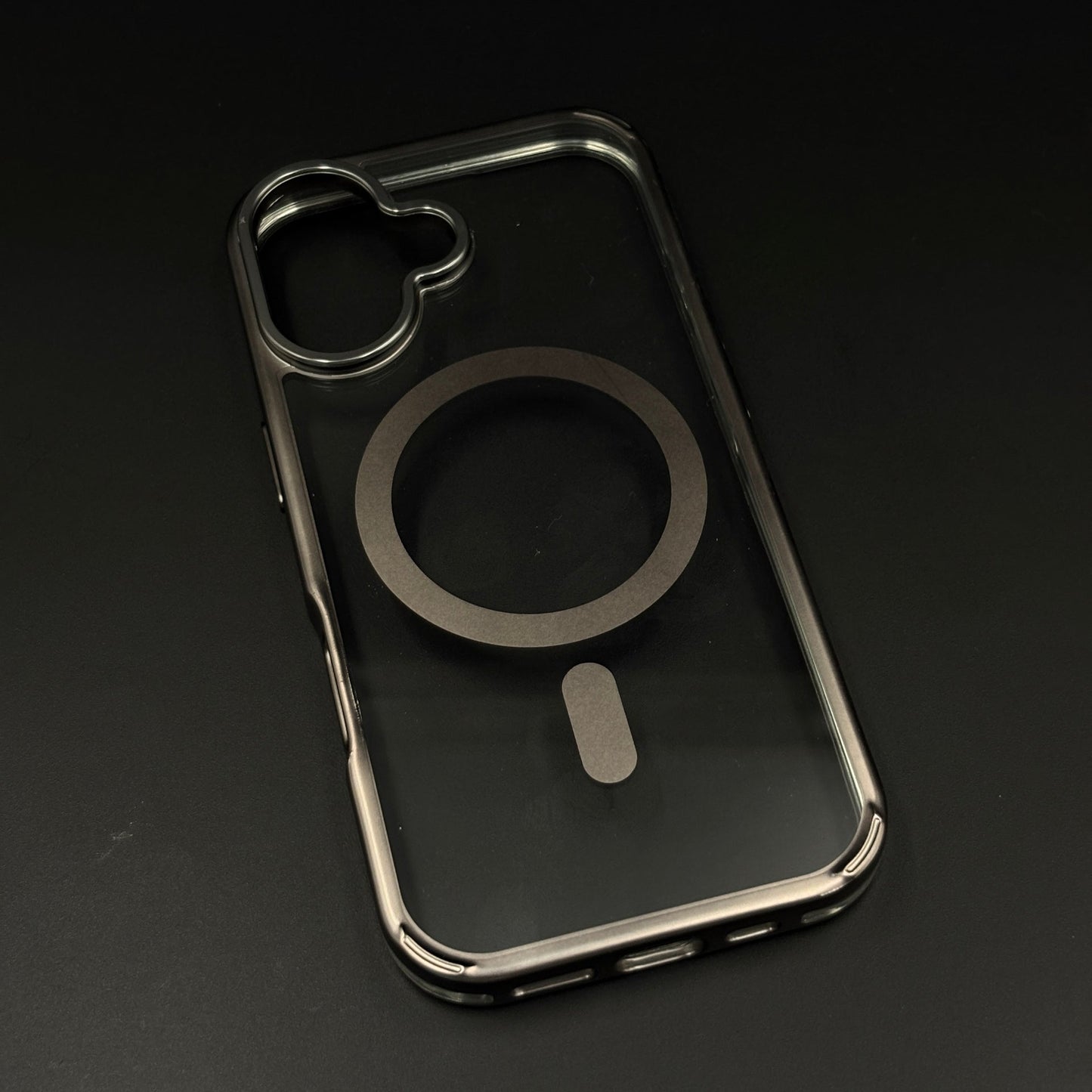Anti-Yellow Clear MagSafe Phone Case Cover with Camera Bump for iPhone 17
