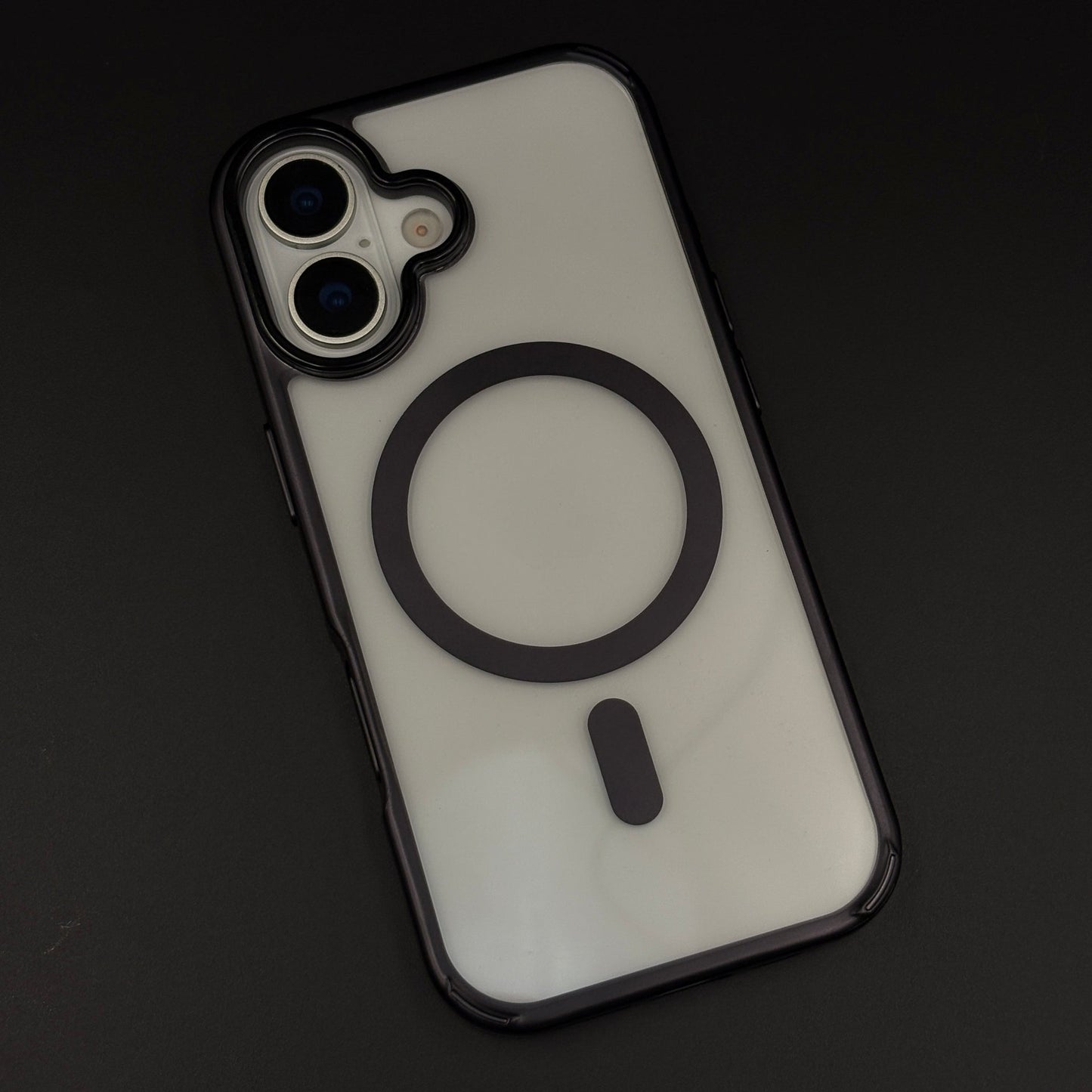Anti-Yellow Clear MagSafe Phone Case Cover with Camera Bump for iPhone 17