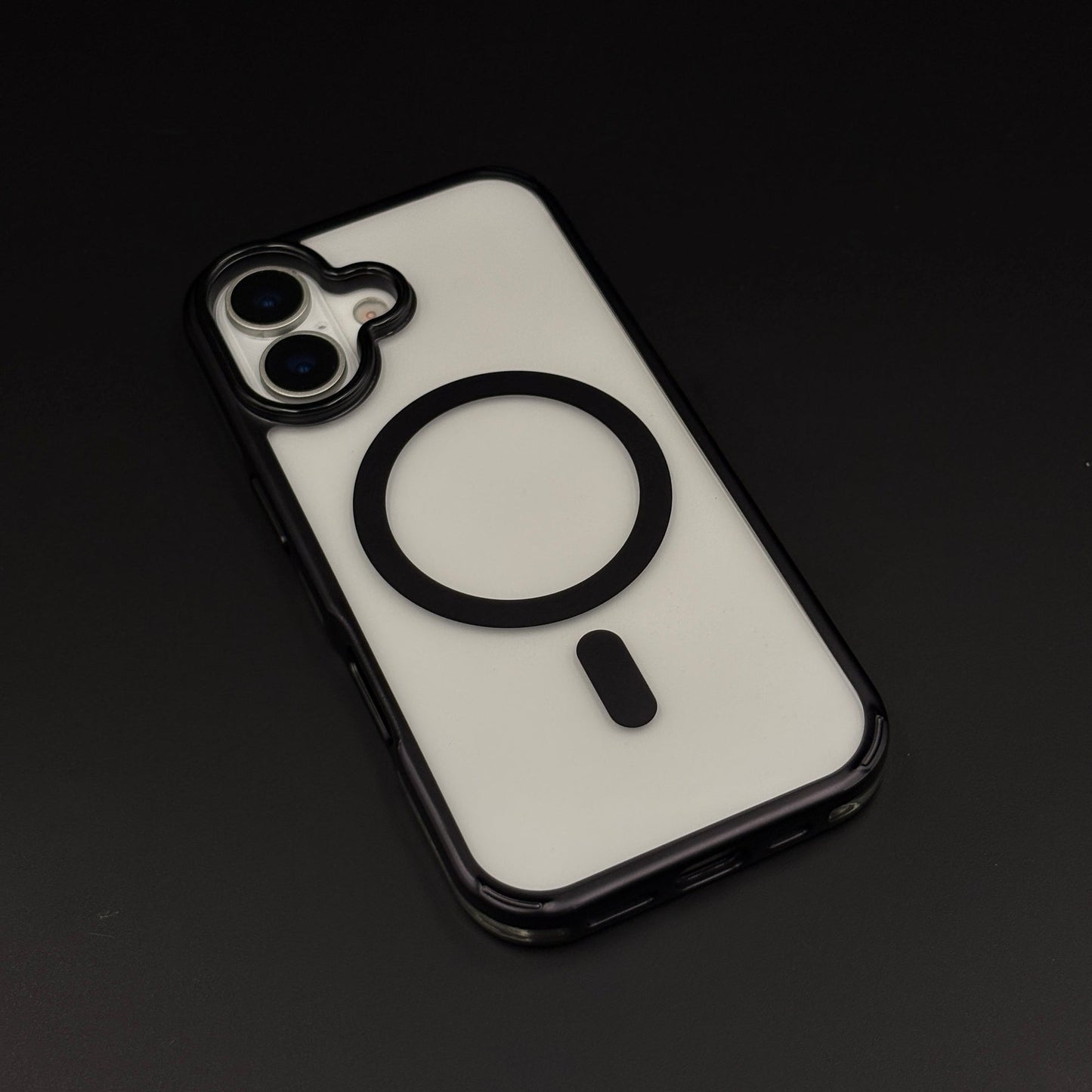 Anti-Yellow Clear MagSafe Phone Case Cover with Camera Bump for iPhone 17