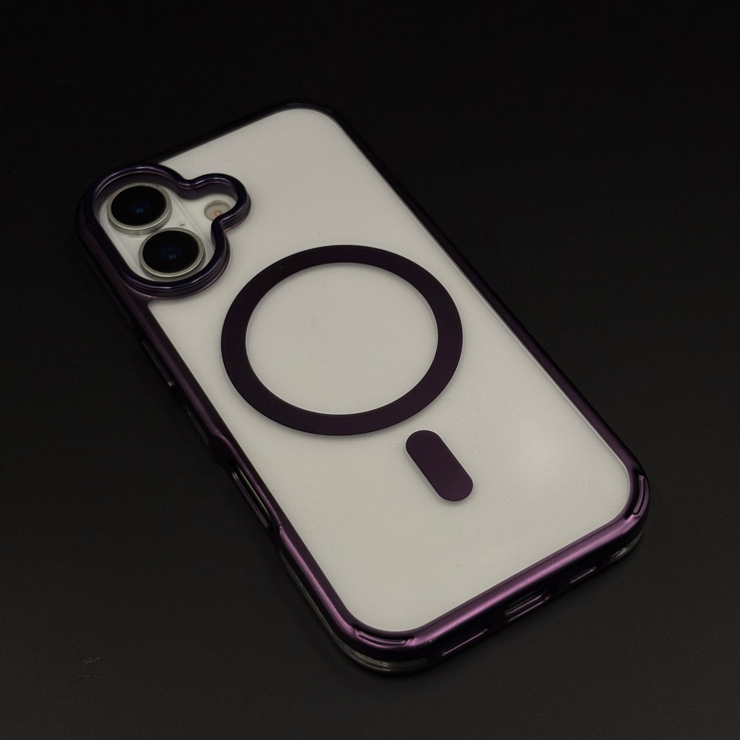 Anti-Yellow Clear MagSafe Phone Case Cover with Camera Bump for iPhone 17