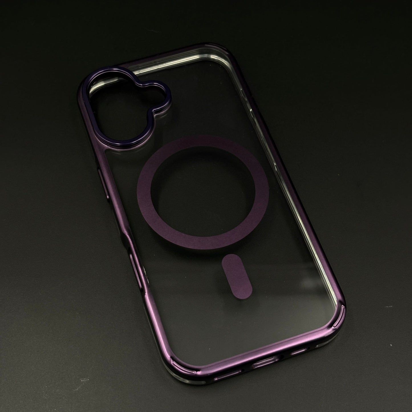 Anti-Yellow Clear MagSafe Phone Case Cover with Camera Bump for iPhone 17