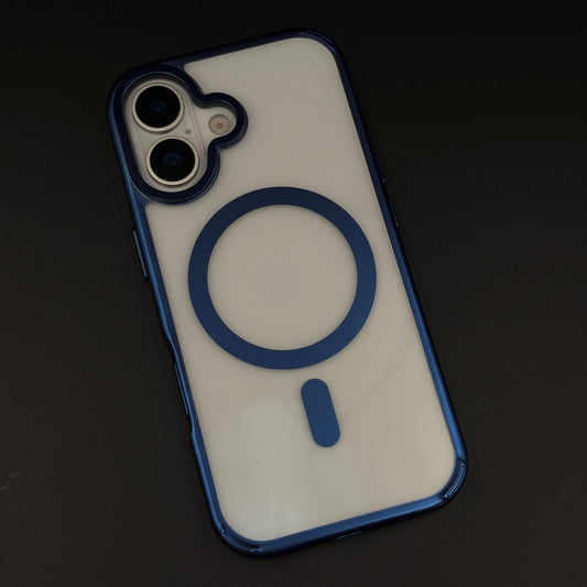 Anti-Yellow Clear MagSafe Phone Case Cover with Camera Bump for iPhone 17