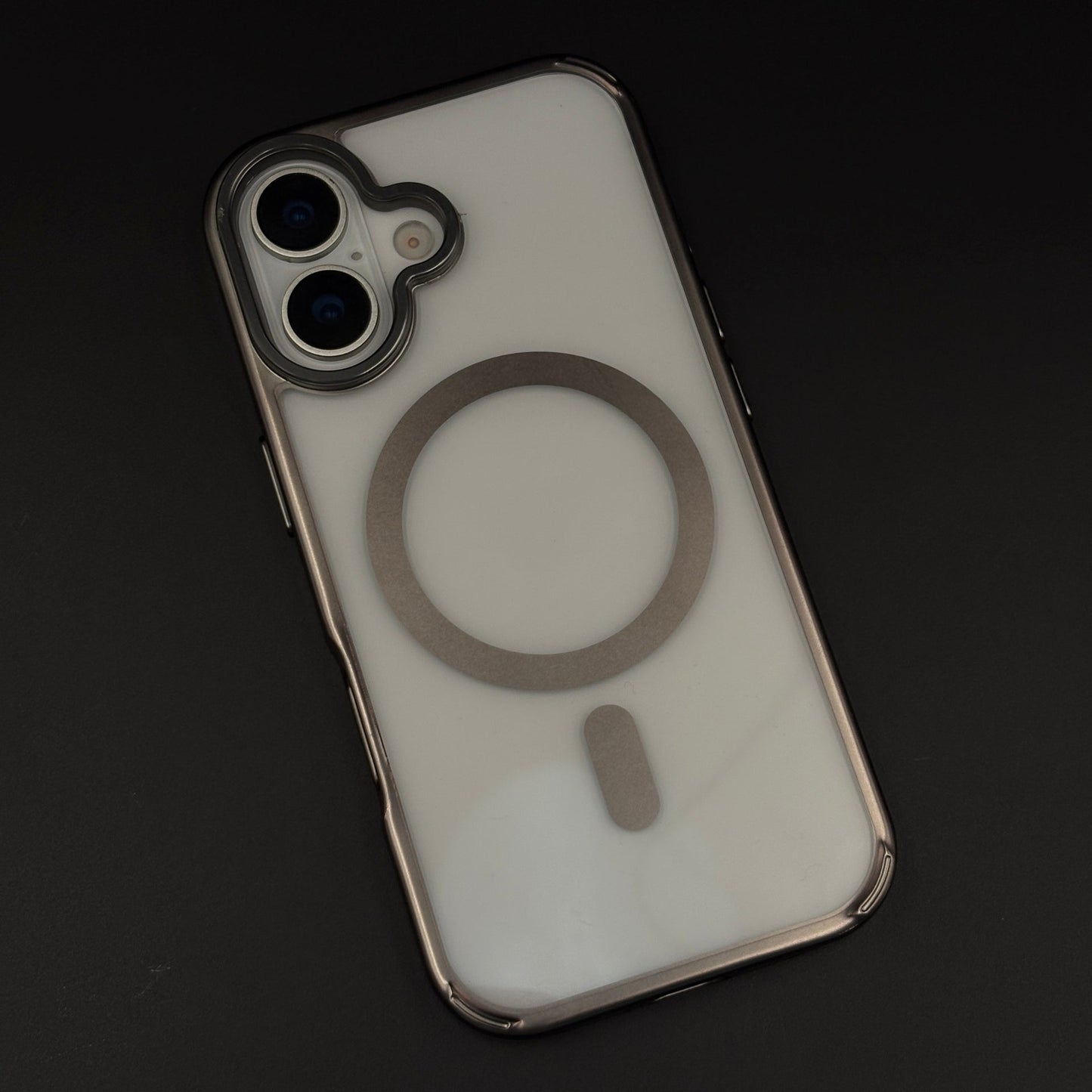 Anti-Yellow Clear MagSafe Phone Case Cover with Camera Bump for iPhone 17