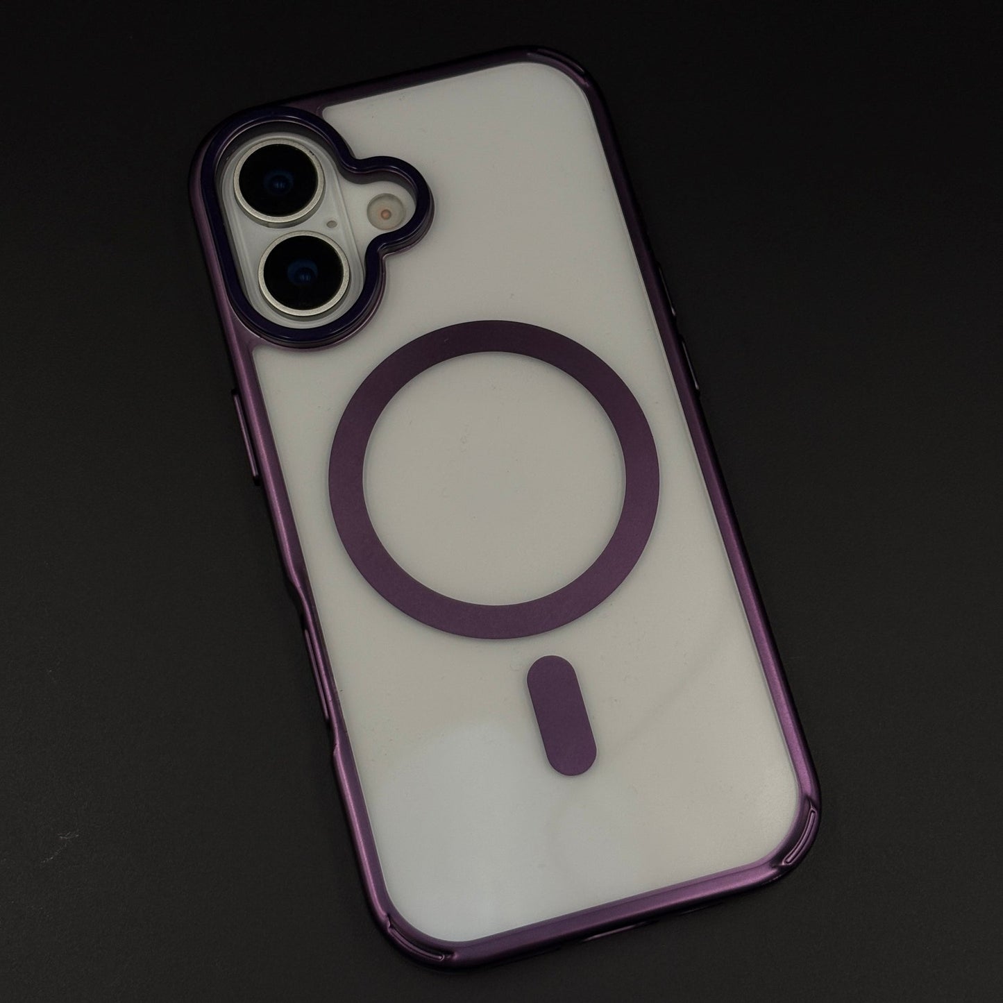 Anti-Yellow Clear MagSafe Phone Case Cover with Camera Bump for iPhone 17