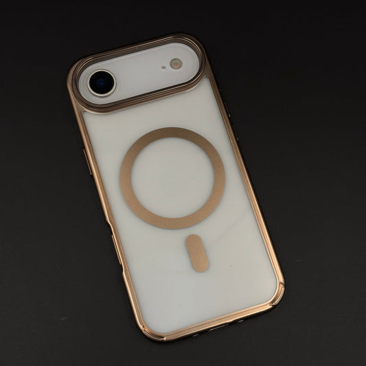 Anti-Yellow Clear MagSafe Phone Case Cover with Camera Bump for iPhone 17 Air