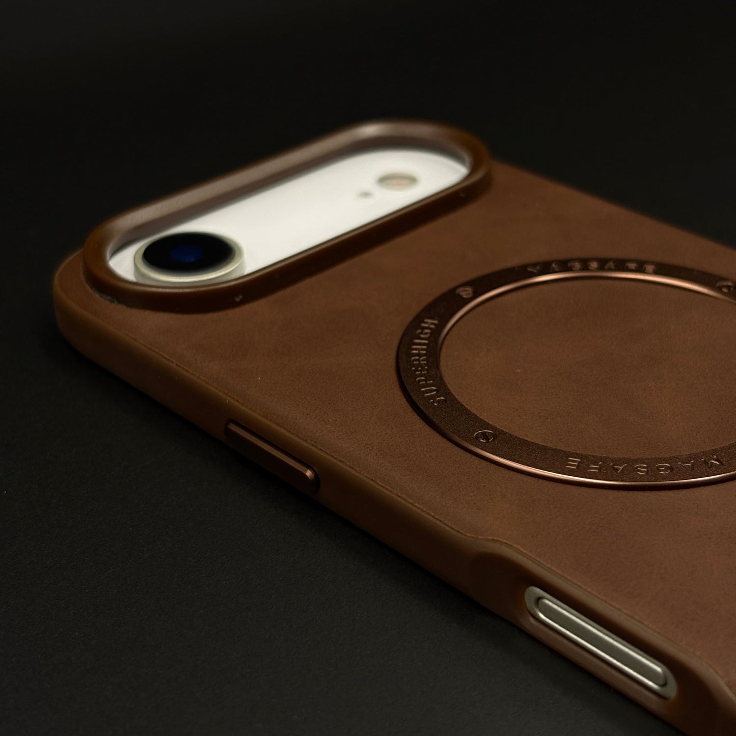 Luxury Leather MagSafe Phone Case Cover for iPhone 17 Air