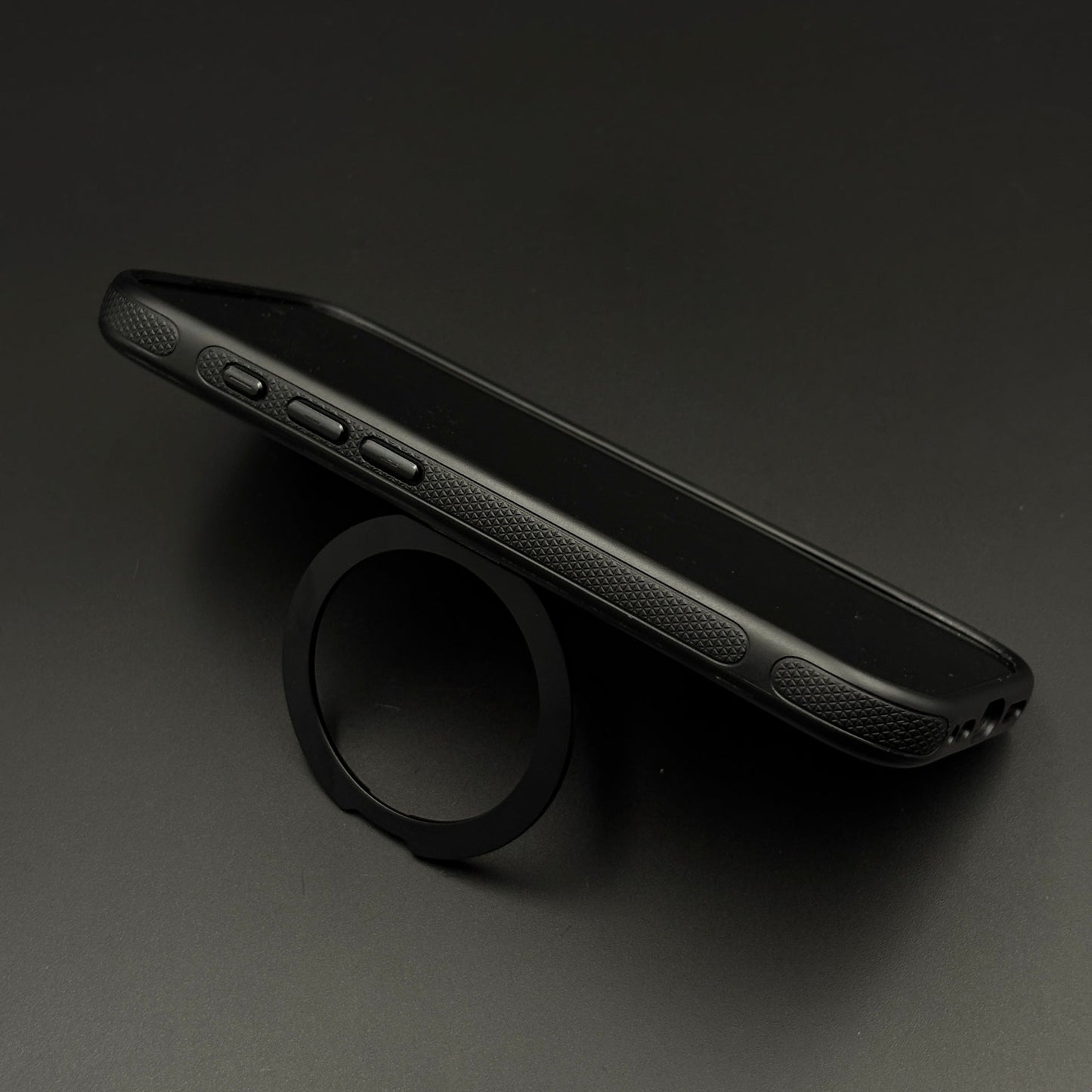 Rotating Metal Stand Clear Case for iPhone 17 | MagSafe Compatible Kickstand Cover