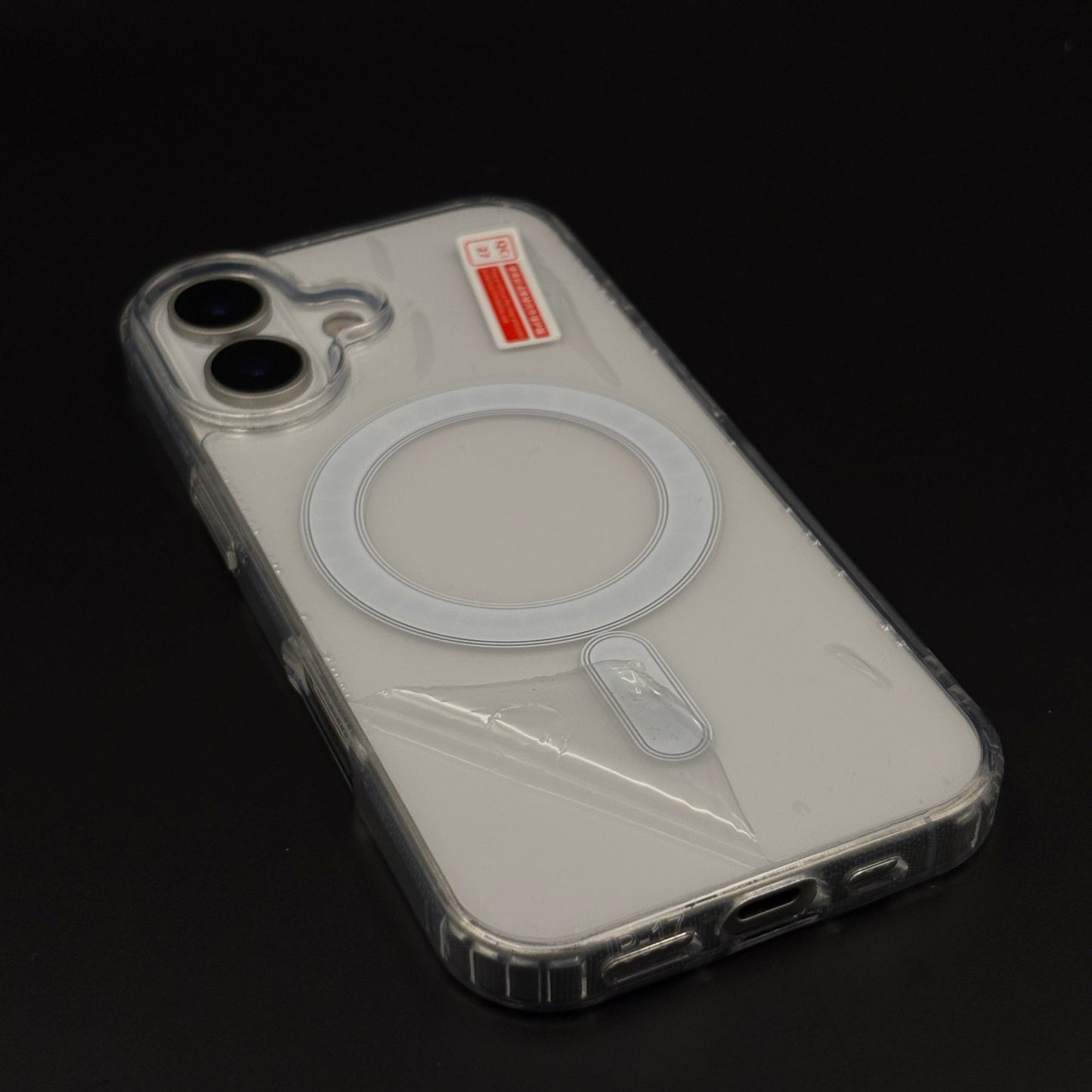 SPGN Anti-Yellow MagSafe Transparent Case for iPhone 17 | Crystal Clear Shockproof Cover